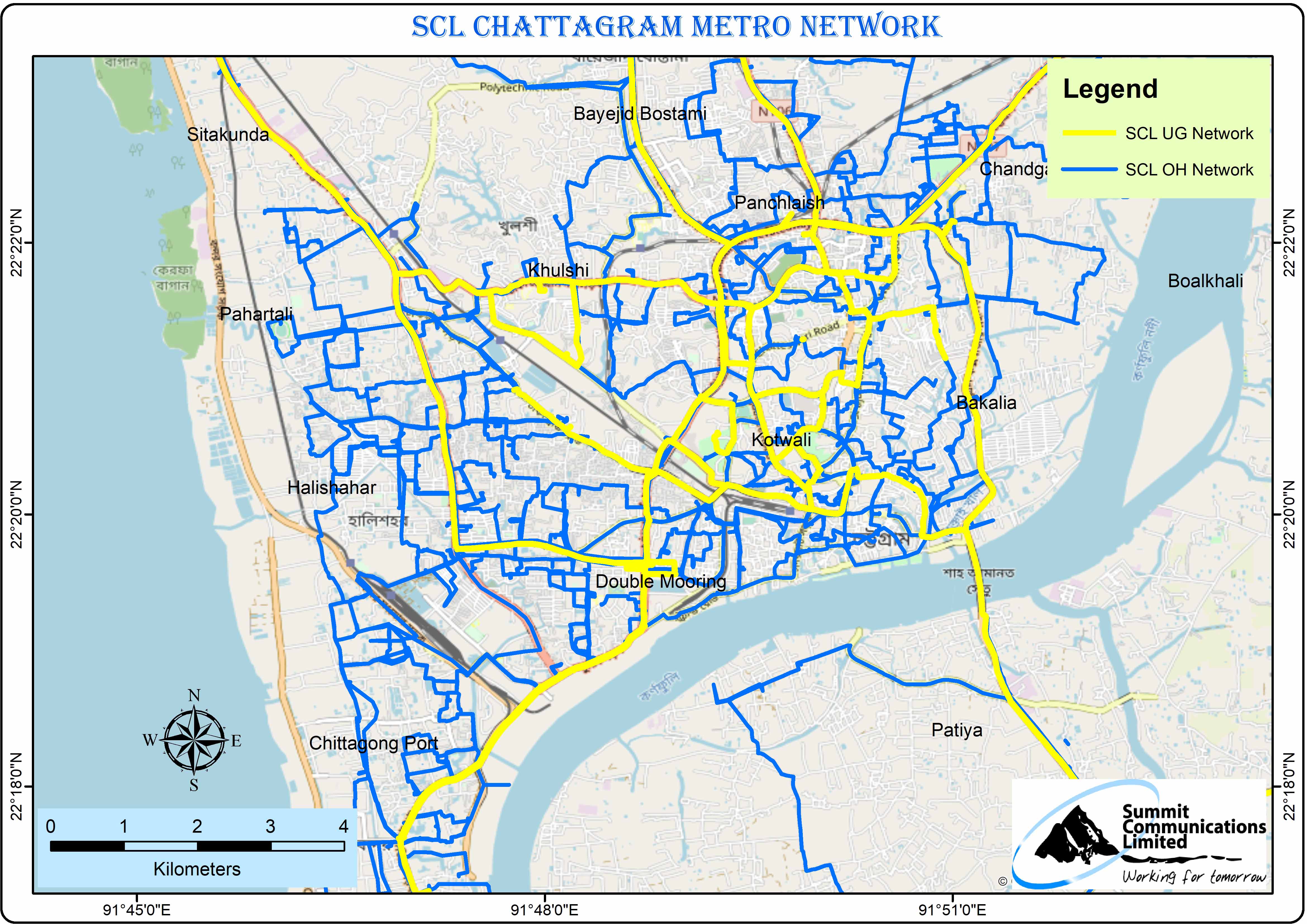 Chittagong Metro Map Chittagong Metro Map