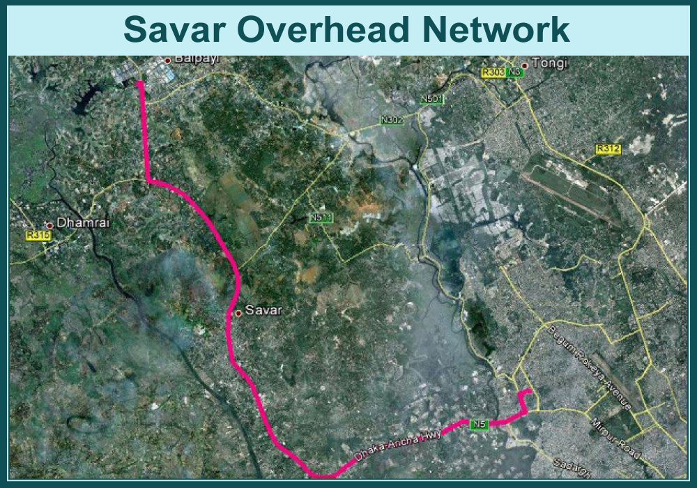 Dhaka Metro Map dhaka-metro-map-savar-overhead